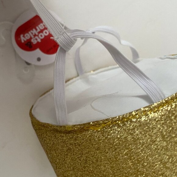 Pet Dog Cat Gold Crown with Pom Poms Party Hat - Picture 8 of 9